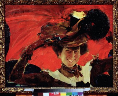 Ritratto di Mara Oliv da Filipp Andreevich Maliavin