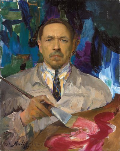 Autoritratto da Filipp Andreevich Maliavin