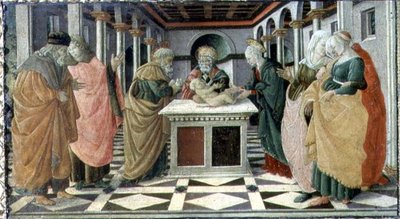 La Presentazione al Tempio, pannello della predella dell