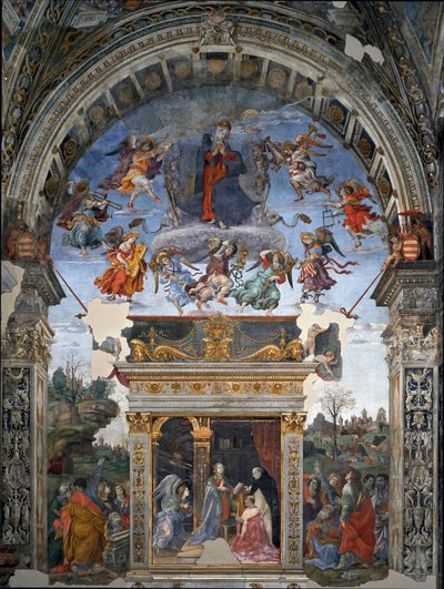 Assunzione della Vergine e sotto San Tommaso d
