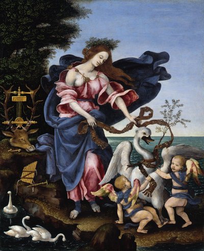 Italian: Allegoria della Musica Allegory of Music (Erato) da Filippino Lippi