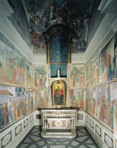 Italia, Firenze, Chiesa di Santa Maria del Carmine, Cappella Brancacci da Filippino Lippi
