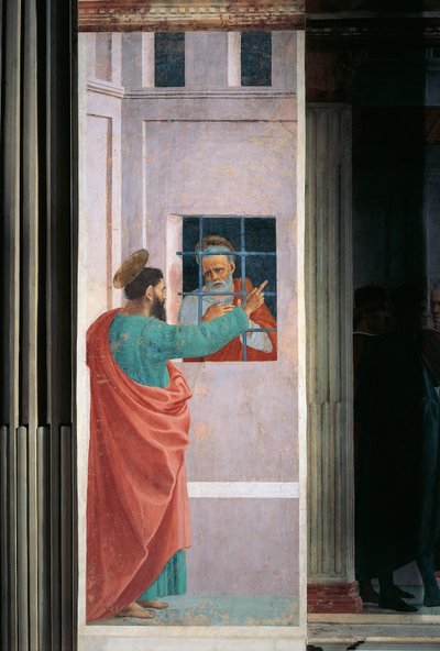 San Paolo visita San Pietro in prigione da Filippino Lippi