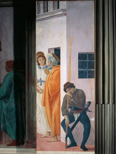 San Pietro liberato dal carcere, di Filippino Lippi, affresco da Filippino Lippi