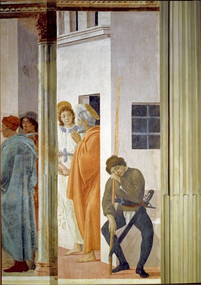 San Pietro liberato dalla prigione da un angelo da Filippino Lippi