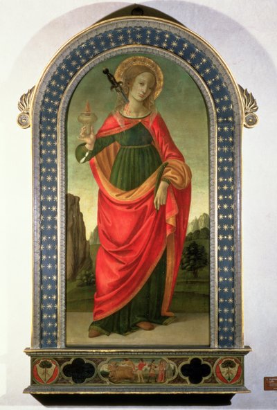 Santa Lucia, c.1472-74 da Filippino Lippi