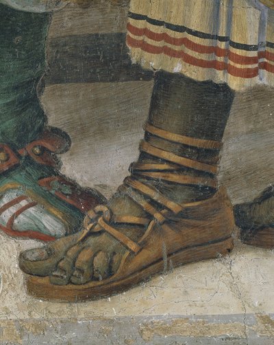 San Filippo che scaccia il drago dal Tempio di Hieropolis (dettaglio) da Filippino Lippi