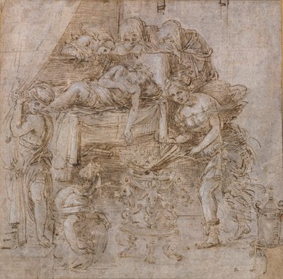 La morte di Meleagro, c1490s da Filippino Lippi