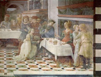 La festa di Erode, 1452-64 da Filippino Lippi