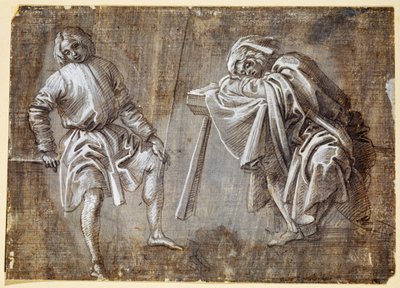 Due figure sedute da Filippino Lippi