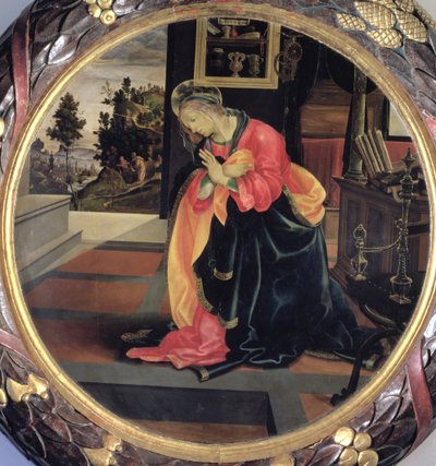 Vergine Annunciata, 1483 da Filippino Lippi