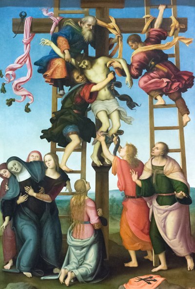 Deposizione dalla croce da Filippino & Perugino Pietro (1446 1523) Lippi