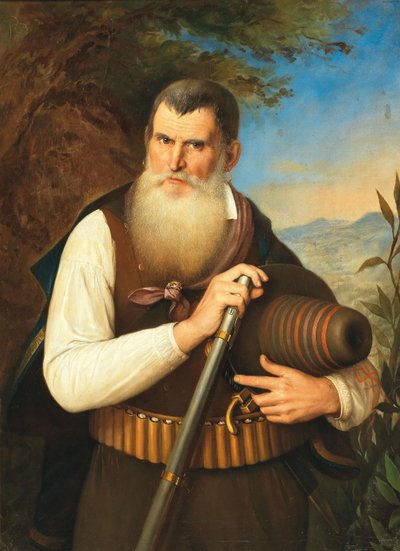 Ritratto di Antonio Gasbarrone 1793-1880 da Filippo Balbi
