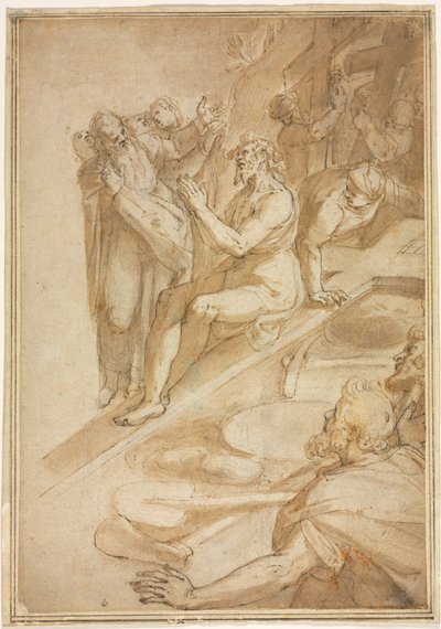 La Verifica della Vera Croce, c. 1590 da Filippo Bellini