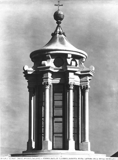 La lanterna della cupola da Filippo Brunelleschi