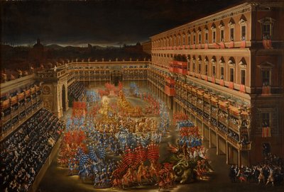 Giostra dei caroselli da Filippo Gagliardi