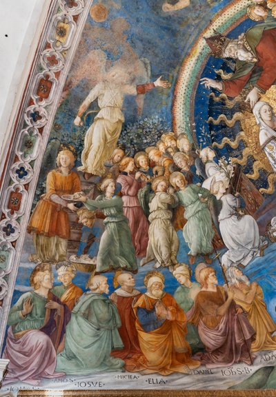 Santi e angeli (dettaglio dell