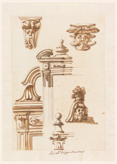 Studi architettonici da Filippo Marchionni