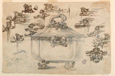 Disegno, progetti per una zuppiera d