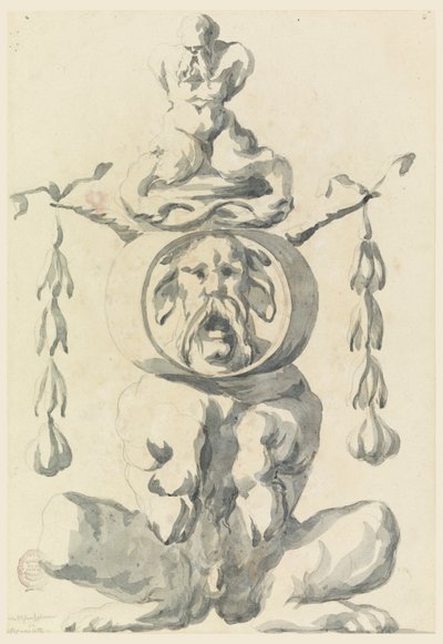 Disegno, Figura grottesca, 1550-1625 da Filippo Marchionni