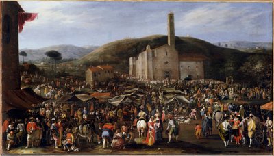 La fiera di Impruneta. Il Duca Cosimo II de