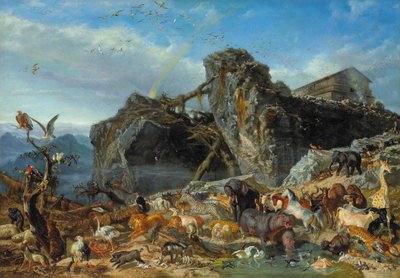 Dopo il diluvio da Filippo Palizzi