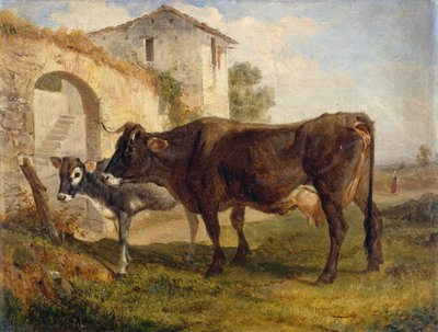 Ritorno dal pascolo da Filippo Palizzi