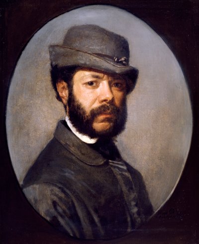 Autoritratto di Filippo Palizzi (1818-1899) da Filippo Palizzi