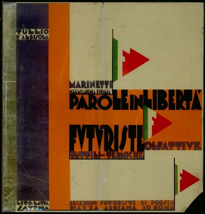 Parole in libertà, 1932 da Filippo Tommaso Emilio Marinetti