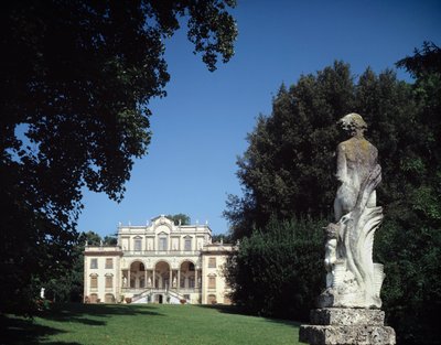 Vista di Villa Mansi da Filippo or Juvara Juvarra