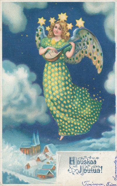 Cartolina di Natale finlandese da Finnish School