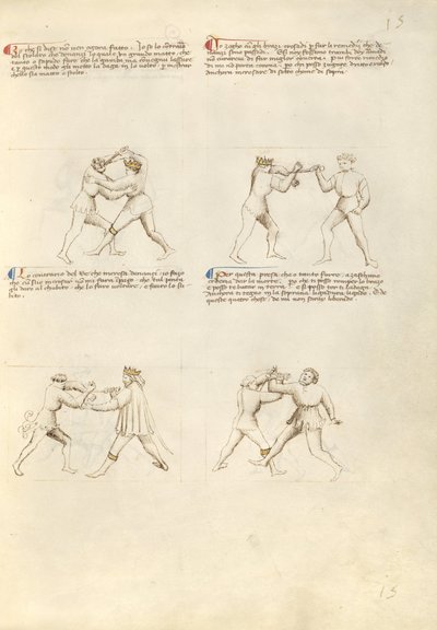 Combattimento con Pugnale da Fiore Furlan dei Liberi da Premariacco
