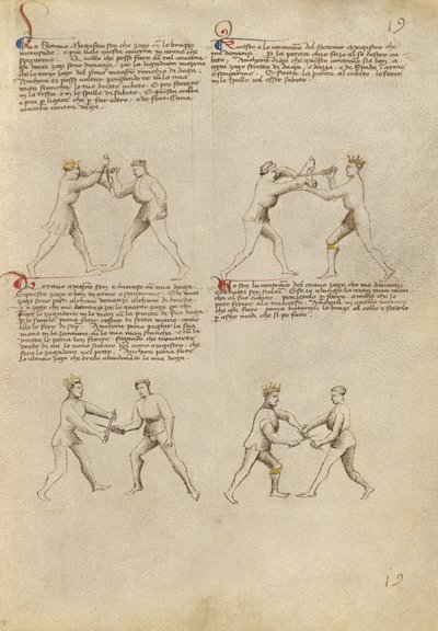Combattimento con Pugnale da Fiore Furlan dei Liberi da Premariacco