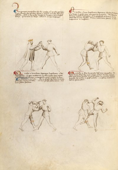 Combattimento con Pugnale da Fiore Furlan dei Liberi da Premariacco