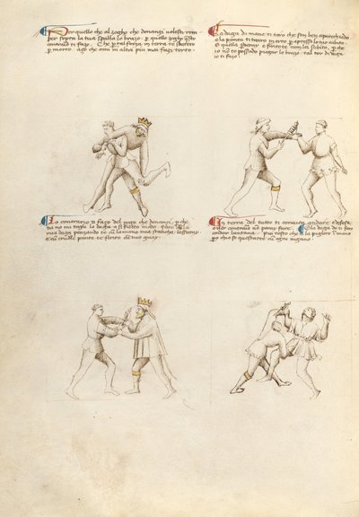 Combattimento con Pugnale da Fiore Furlan dei Liberi da Premariacco