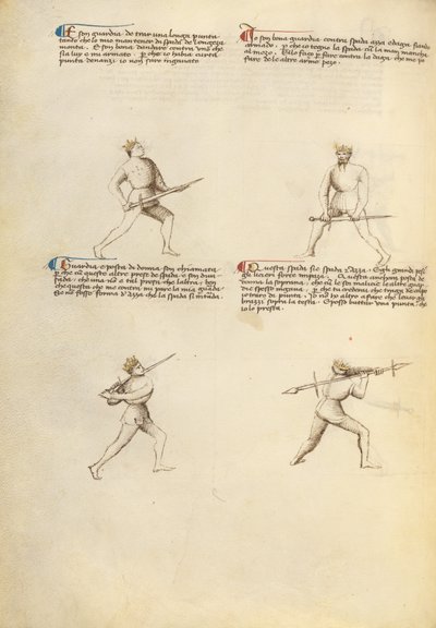 Combattimento con la spada da Fiore Furlan dei Liberi da Premariacco