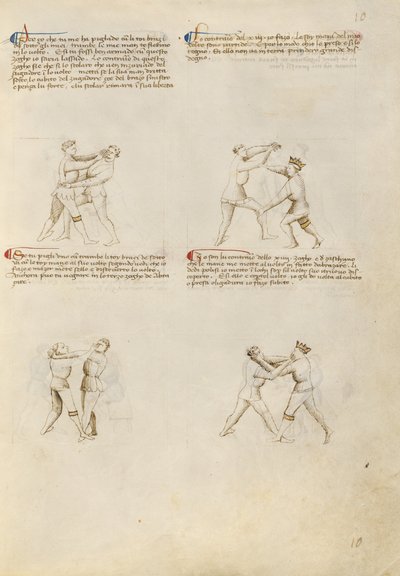 Combattimento disarmato da Fiore Furlan dei Liberi da Premariacco