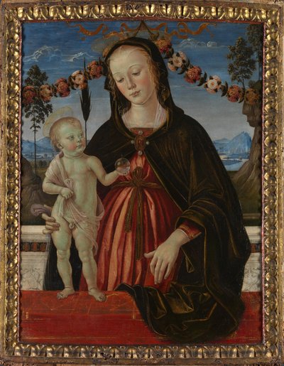 La Vergine e il Bambino, c. 1473 da Fiorenzo di Lorenzo