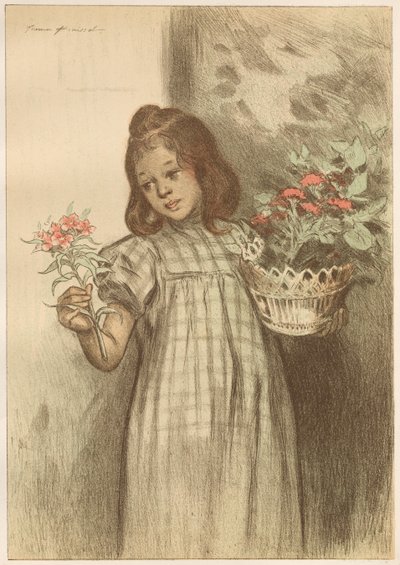 Bouquetiere, pubblicato 1899 da Firmin Bouisset