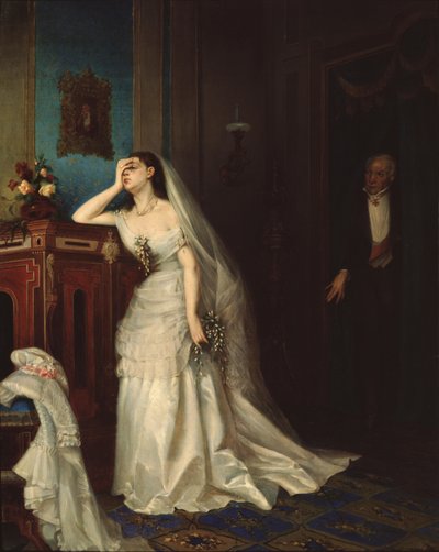 Dopo il matrimonio, 1874 da Firs Sergeevich Zhuravlev