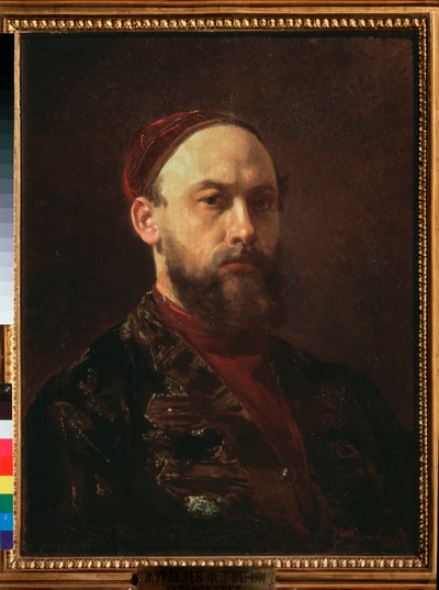 Autoritratto da Firs Sergeevich Zhuravlev
