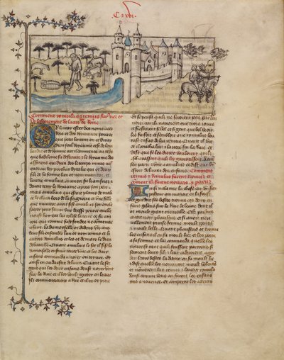 Romolo e Remo da First Master of the Bible historiale of Jean de Berry