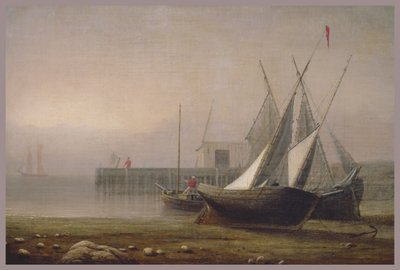 Barche da pesca a bassa marea, c.1850s da Fitz Henry Lane