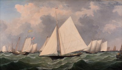 Regata del New York Yacht Club, 1856 da Fitz Henry Lane