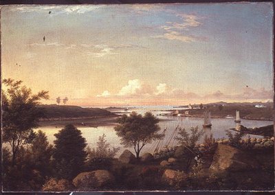 Il fiume Annisquam verso Ipswich Bay da Fitz Henry Lane