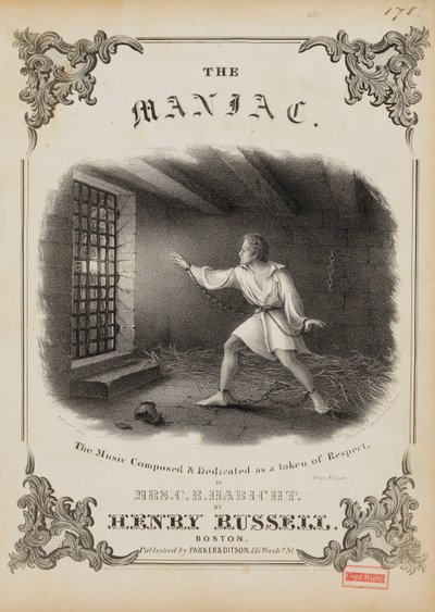 Il maniaco (cover spartito) da Fitz Henry Lane