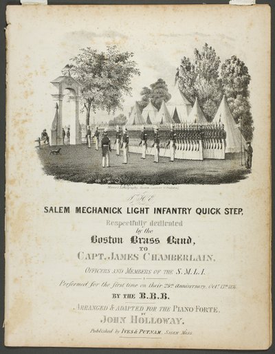 La fanteria leggera di Salem Mechanick passo rapido da Fitz Henry Lane