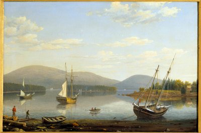 Veduta del Porto di Somes nel Maine negli Stati Uniti da Fitz Henry Lane
