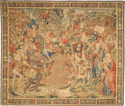 La processione al Calvario da Flemish 16th Century