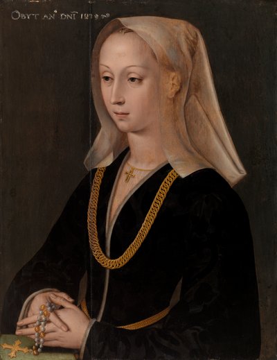 Ritratto di una donna da Flemish Master, Cologne Master